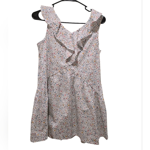 NWT Tea Collection Multicolor Floral Ruffle Dress - Picture 4 of 6